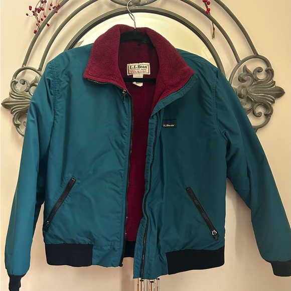 L.L. Bean Jackets & Coats Ll Bean Warm Up Jacket In Dark Teal